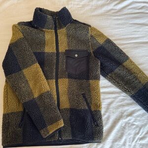 L.L.Bean x Todd Snyder Buffalo Check High Pile Fleece Jacket (M)